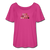 SD Hearts Women’s Flowy T-Shirt - dark pink