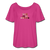 SJ Hearts Women’s Flowy T-Shirt - dark pink