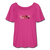 Atl Hearts Women’s Flowy T-Shirt - dark pink