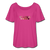 St Louis Hearts Women’s Flowy T-Shirt - dark pink