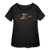 SF Hearts Women’s Curvy T-Shirt - black