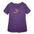 SD Hearts Women’s Curvy T-Shirt - heather purple