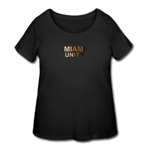 Maimi Unity Women’s Curvy T-Shirt - black