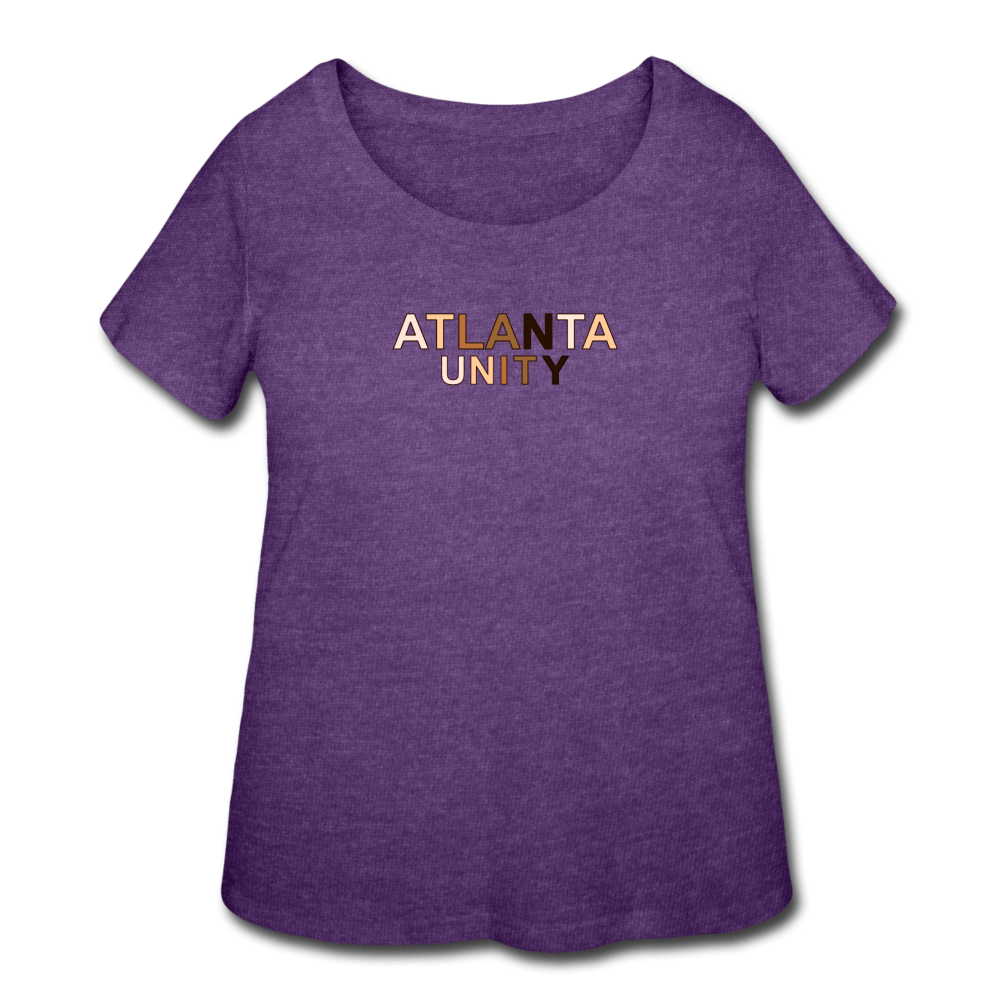 Atl Unity Women’s Curvy T-Shirt - black