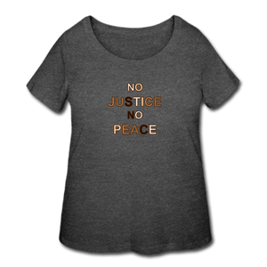 U NJNP Women’s Curvy T-Shirt - deep heather