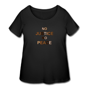 U NJNP Women’s Curvy T-Shirt - black