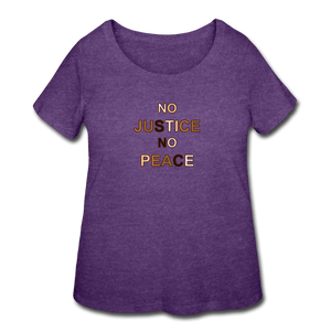 U NJNP Women’s Curvy T-Shirt - heather purple