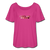Portland Hearts Women’s Flowy T-Shirt - dark pink