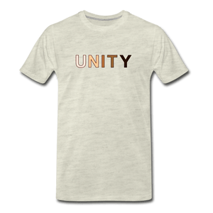 Unity Men's Premium T-Shirt - heather oatmeal