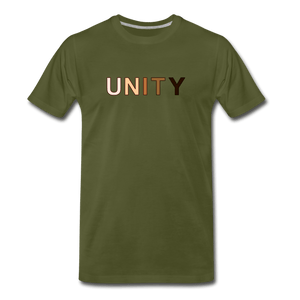 Unity Men's Premium T-Shirt - olive green
