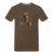 U NJNP Men's Premium T-Shirt - noble brown
