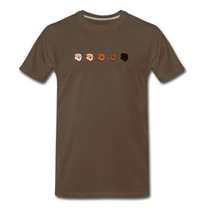U Fist Men's Premium T-Shirt - noble brown