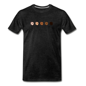 U Fist Men's Premium T-Shirt - charcoal gray