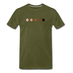U Fist Men's Premium T-Shirt - olive green