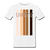 Unity Stripes Men's Premium T-Shirt - white