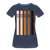 U Fist Stripes Women’s Premium T-Shirt - navy