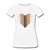 U Hearts-Heart Women’s Premium T-Shirt - white