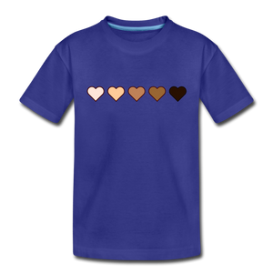 U Hearts Toddler Premium T-Shirt - royal blue