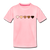 U Hearts Toddler Premium T-Shirt - pink
