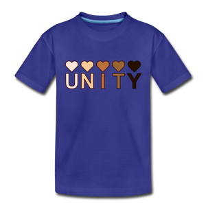 Unity Hearts Toddler Premium T-Shirt - royal blue