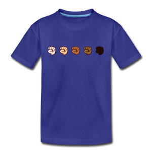 U Fist Toddler Premium T-Shirt - royal blue