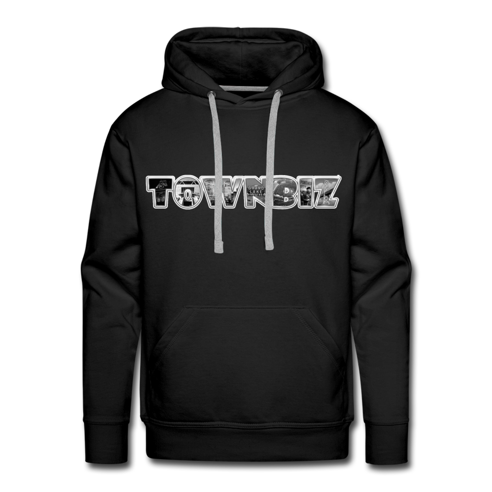 Townbiz Men’s Premium Hoodie - black