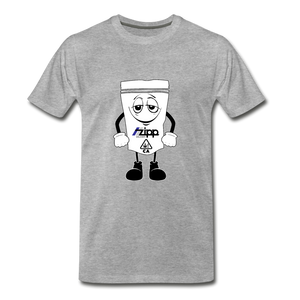 ZIppy-ZD Men's Premium T-Shirt - heather gray